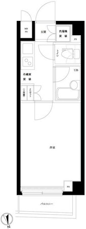 ルーブル高円寺南の物件間取画像